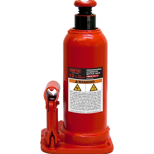 Norco Professional Lifting Equipment 12 1/2 Ton Standard Bottle Jack 76412B - main